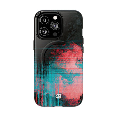 Digital Signal Drift · Tough 2.0 Magnetic Phone Case for iPhone · Black
