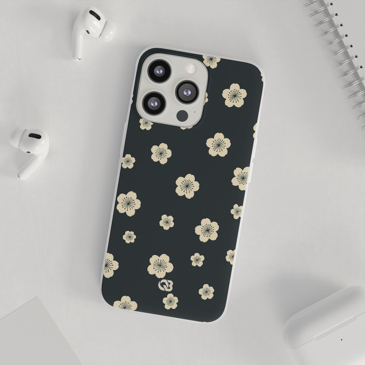 Midnight Sakura Bloom · Lite Phone Case for iPhone ·  Black