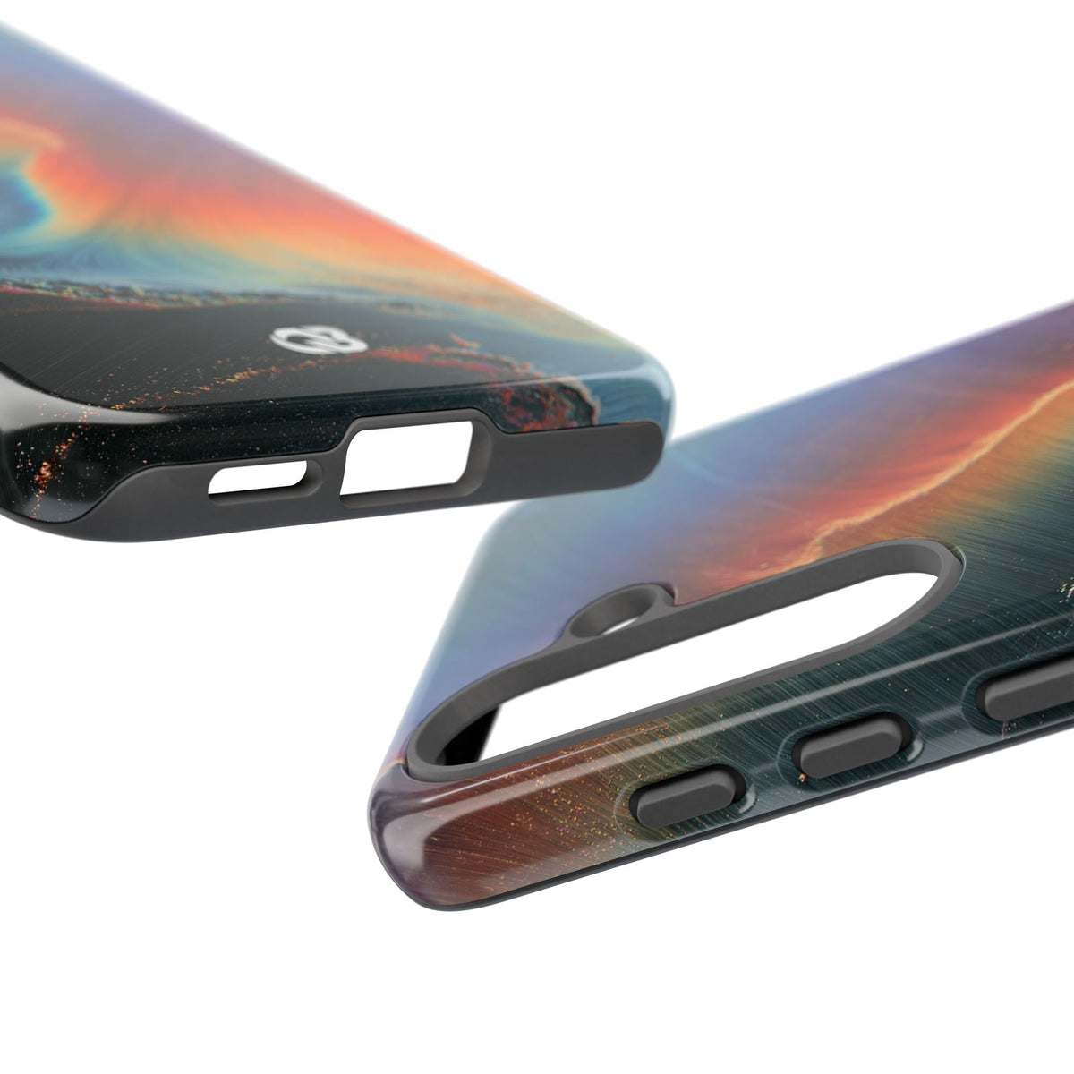 Prismatic Aura Shift · Tough Phone Case for Samsung · Blue