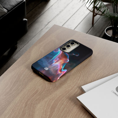 Neon Waveform · Tough Phone Case for Samsung · Black