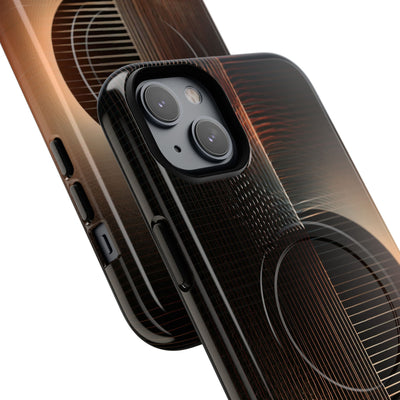 Amber Meridian · Tough 2.0 Magnetic Phone Case for iPhone · Black