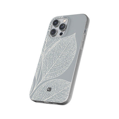 Grey Lite Phone Case for iPhone - Frosted Ash Veins