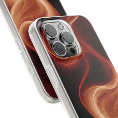 Solar Ember Flow · Lite Phone Case for iPhone ·  Orange
