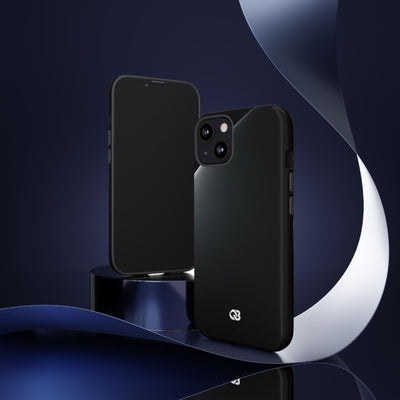 Obsidian Horizon · Tough Phone Case for iPhone · Black