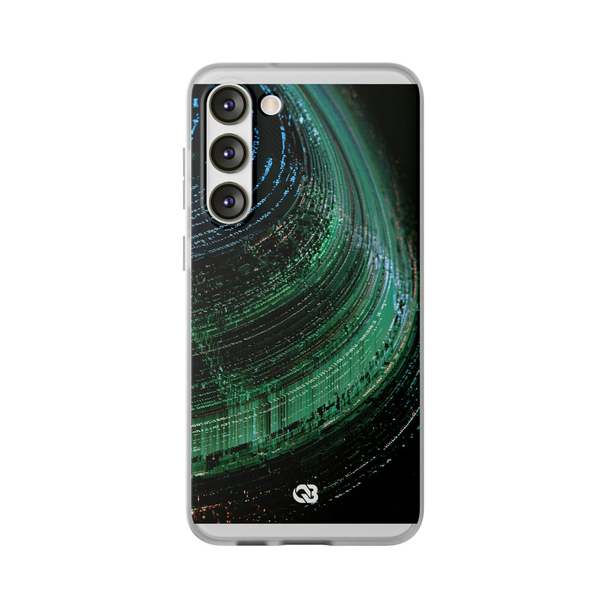 Orbital Data Stream · Lite Phone Case for Samsung · Green