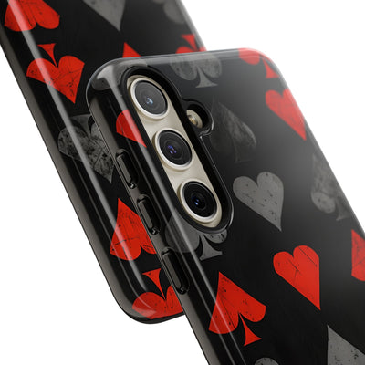 Crimson Ash Suits · Tough Phone Case for Samsung