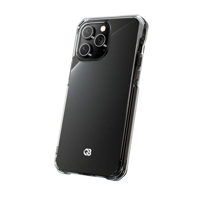 Black Impact MagSafe Phone Case for iPhone - Obsidian Lunar Arch