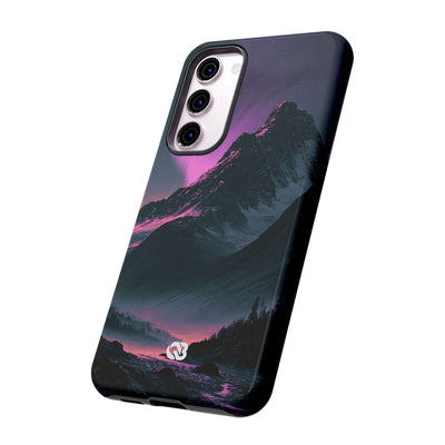 Arctic Aurora Summit · Tough Phone Case for Samsung · Black