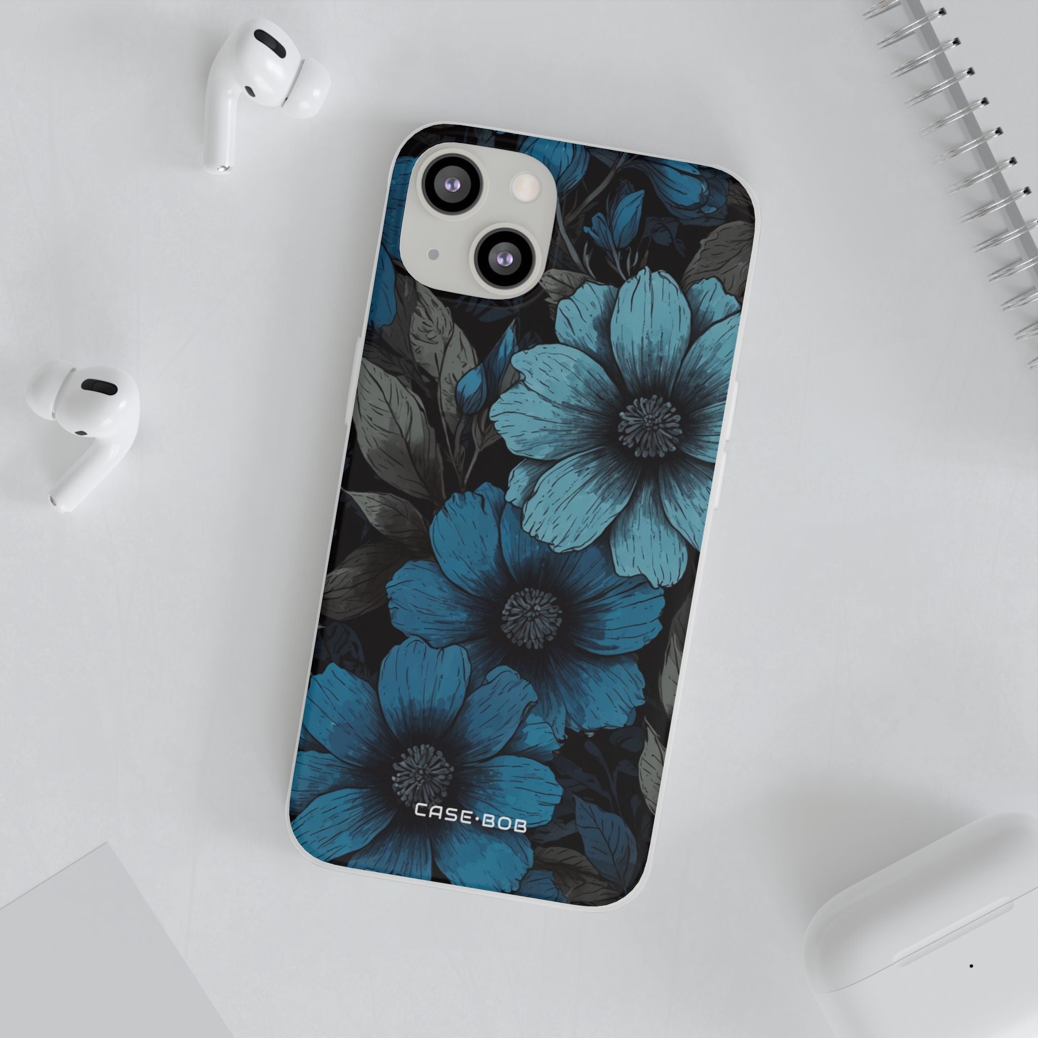 Blue Petal Radiance iPhone 13 - Soft