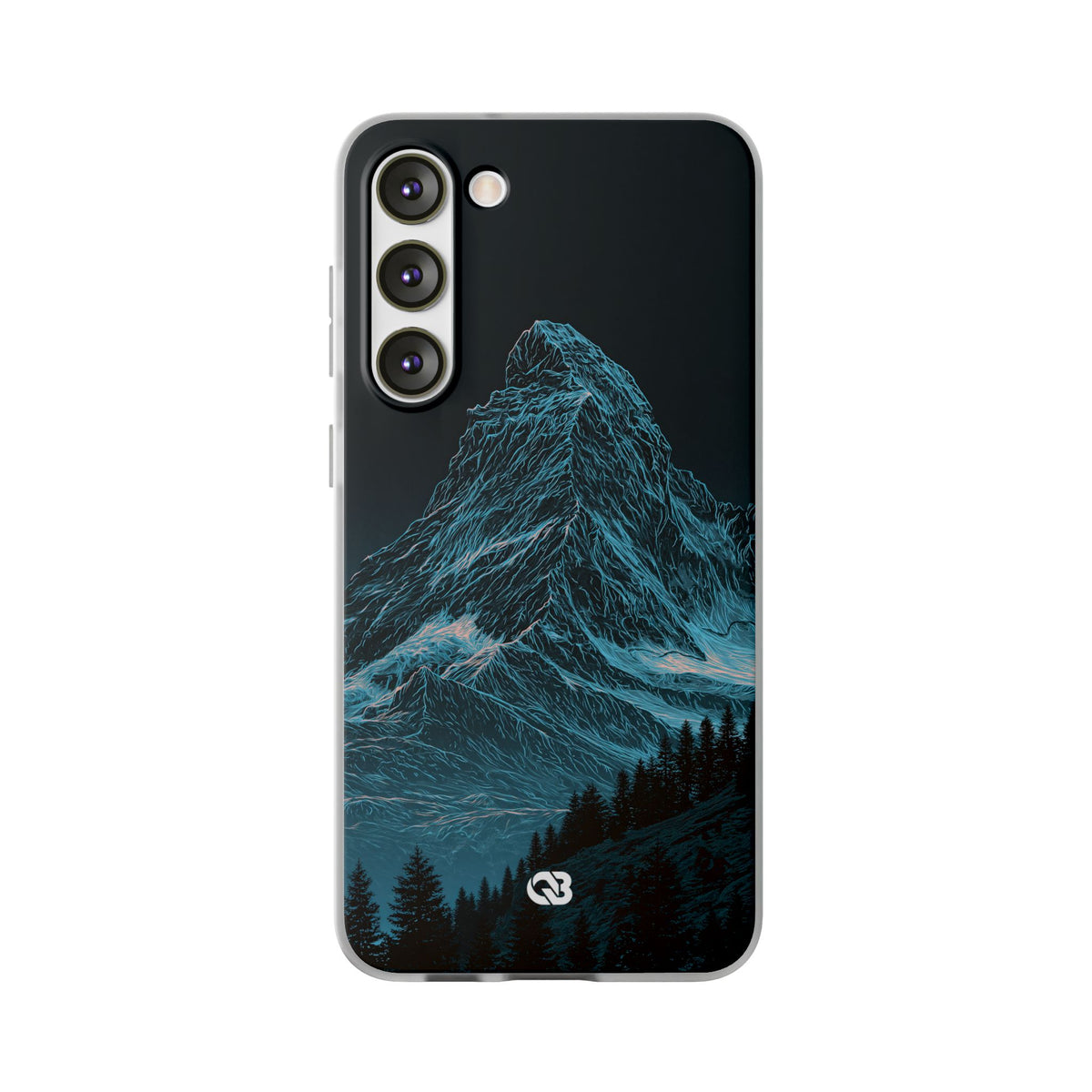 Glacial Alpine Peak · Lite Phone Case for Samsung · Blue