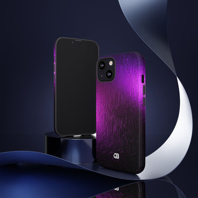 Violet Cyber Circuit · Tough Phone Case for iPhone · Purple