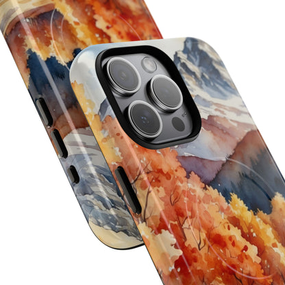 Snowcapped Radiance iPhone 15 Pro Max Case - Tough+