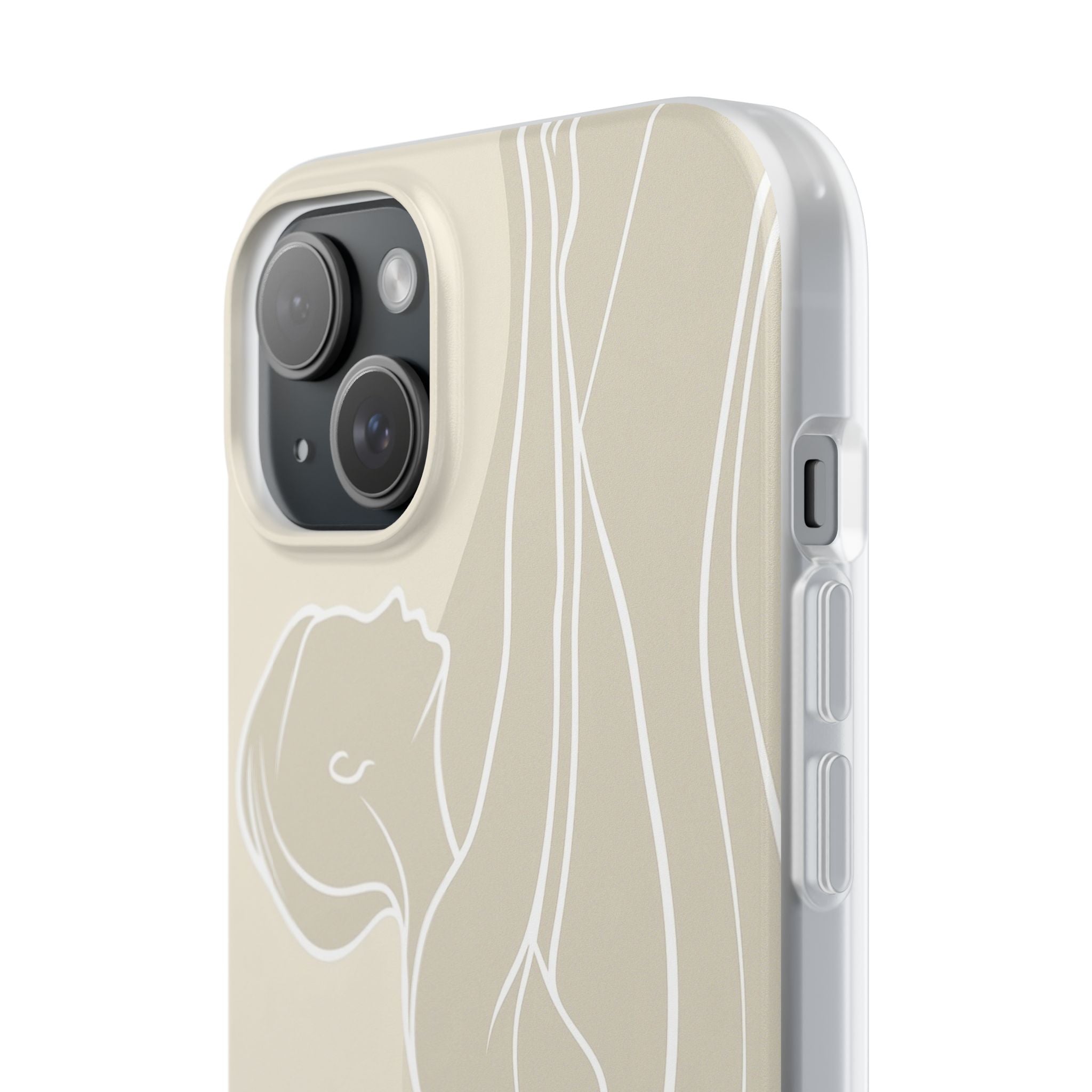 Ethereal Sand Silhouette · Soft Coque de téléphone pour iPhone