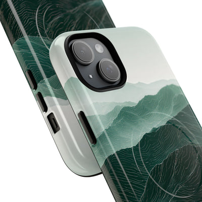 Alpine Mist · Tough 2.0 Magnetic Phone Case for iPhone · Green