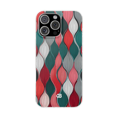 Slate Rose Ripple · Soft Phone Case for iPhone