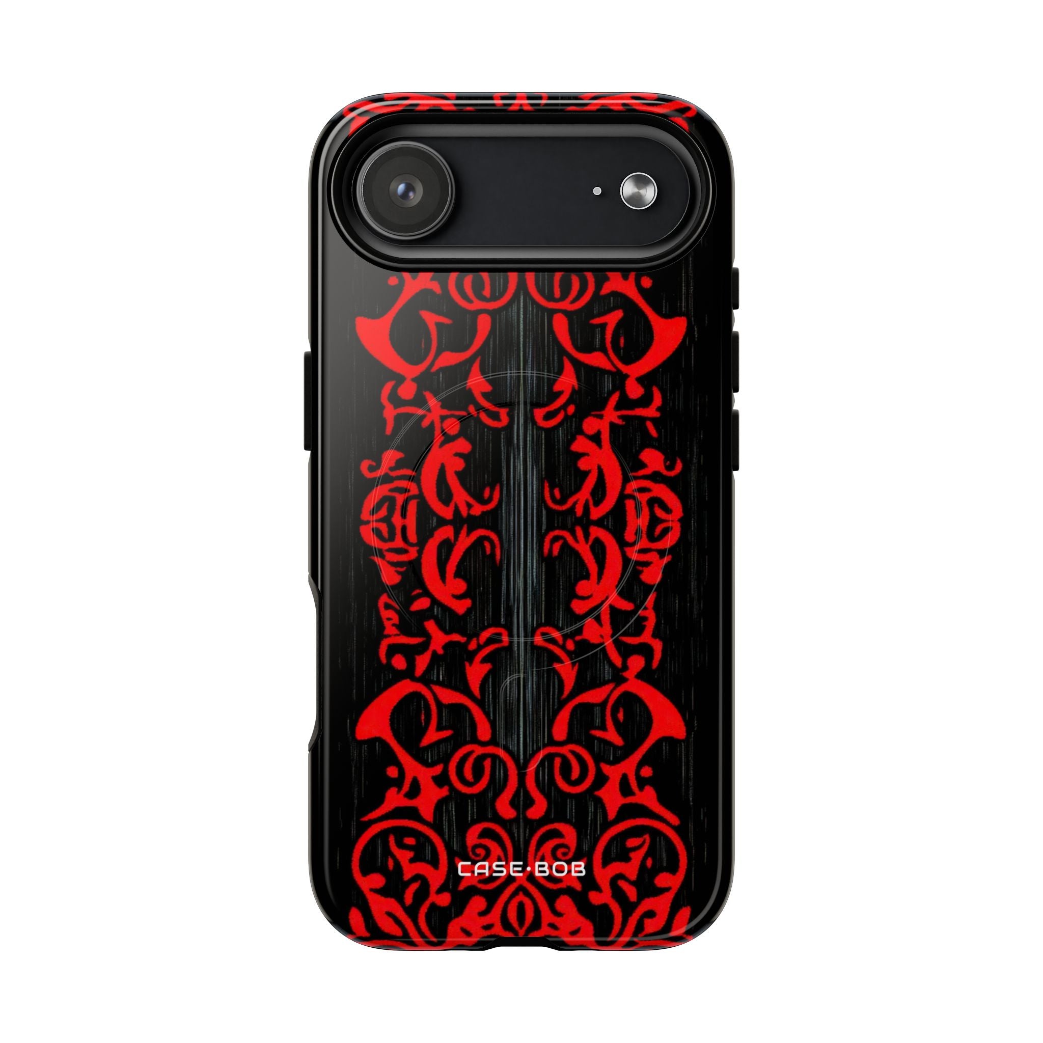 Crimson Spiral iPhone 17 Air Case - Tough+ - CASE•BOB