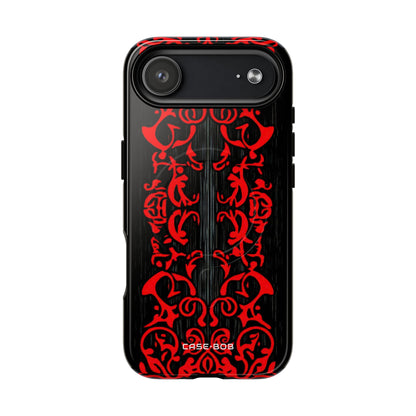Crimson Spiral iPhone 17 Air Case - Tough+ - CASE•BOB