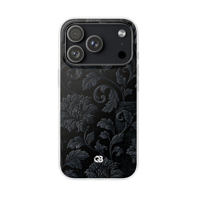 Obsidian Damask · Lite Phone Case for iPhone ·  Black