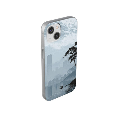 Grey Lite Phone Case for iPhone - Steel Slate Zen