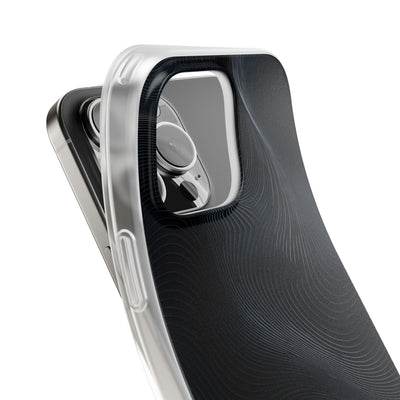 Black Lite Phone Case for iPhone - Obsidian Ridge Flux