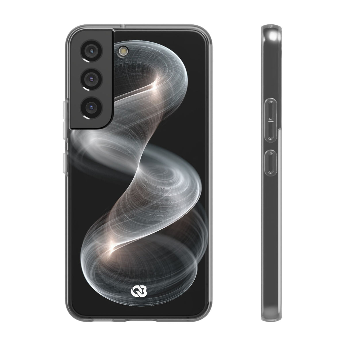 Luminous Vortex · Lite Phone Case for Samsung · Black