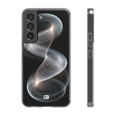 Luminous Vortex · Lite Phone Case for Samsung · Black