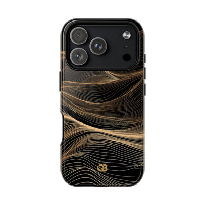 Gilded Ridge · Tough 2.0 Magnetic Phone Case for iPhone · Black