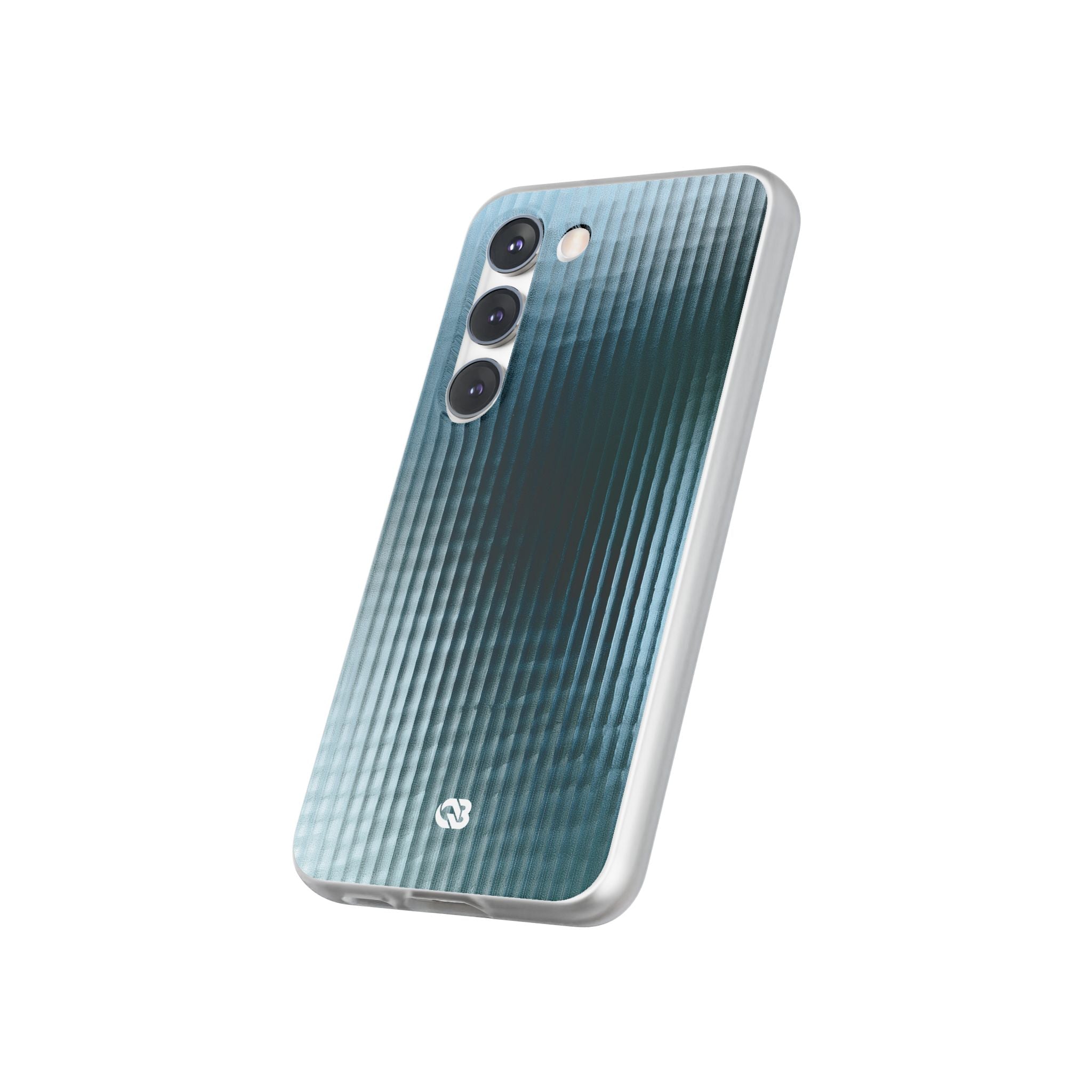 Blue Lite Phone Case for Samsung - Glacial Reeded Glass