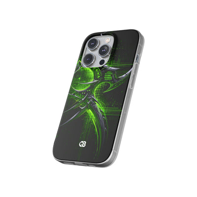 Cyber Sigil Grid · Lite Phone Case for iPhone ·  Green