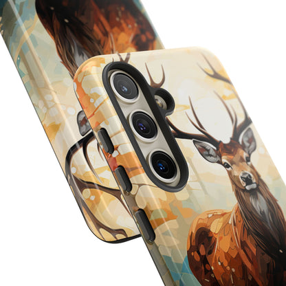 Glowing Stag Samsung S24 Case - Tough - CASE•BOB