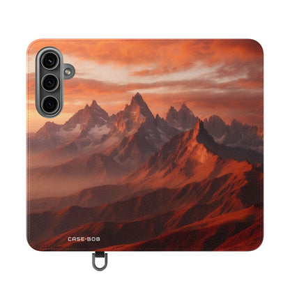 Sunset Peaks - Samsung S24 Plus Case - Wallet