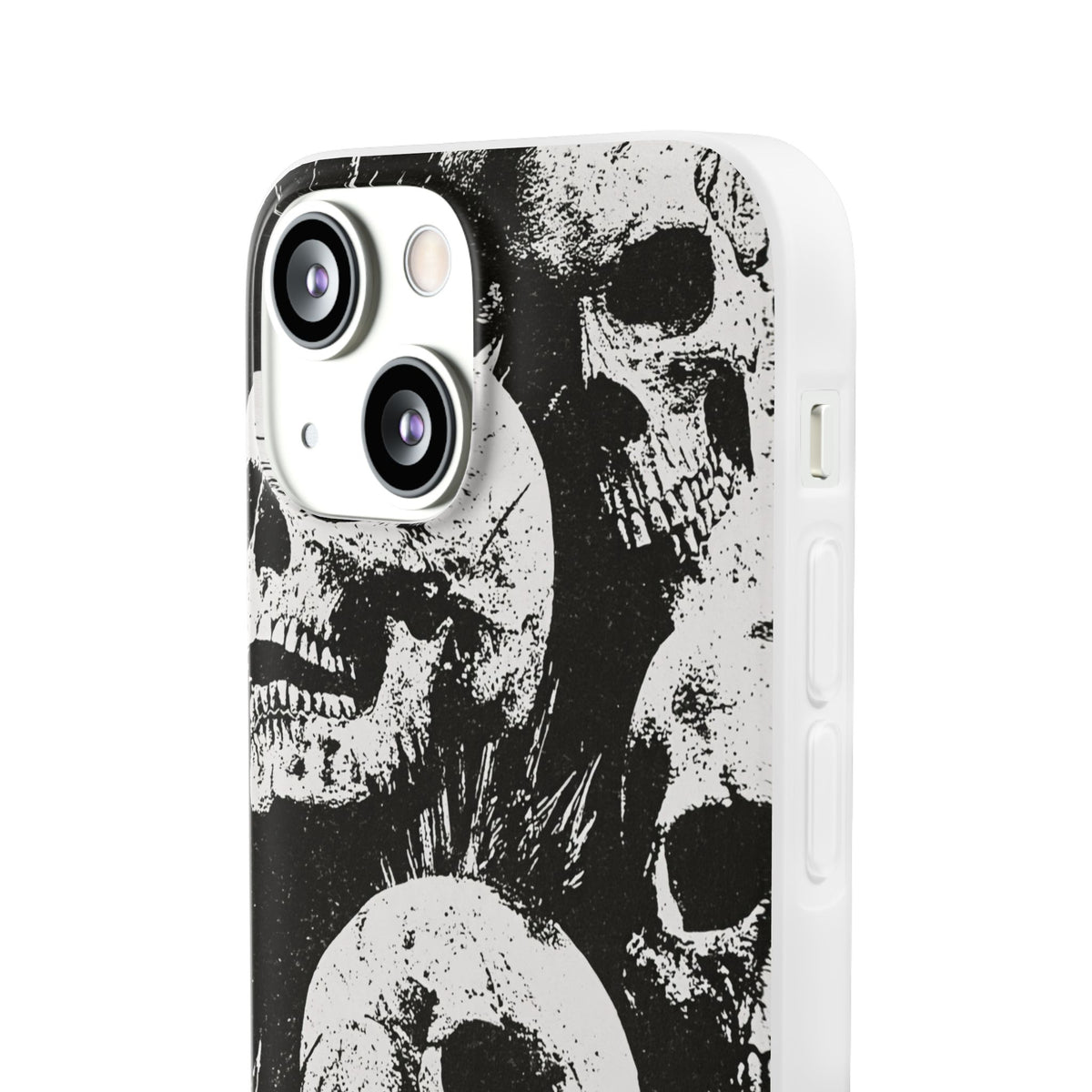 Punk Skull Riot · Lite Phone Case for iPhone ·  Black