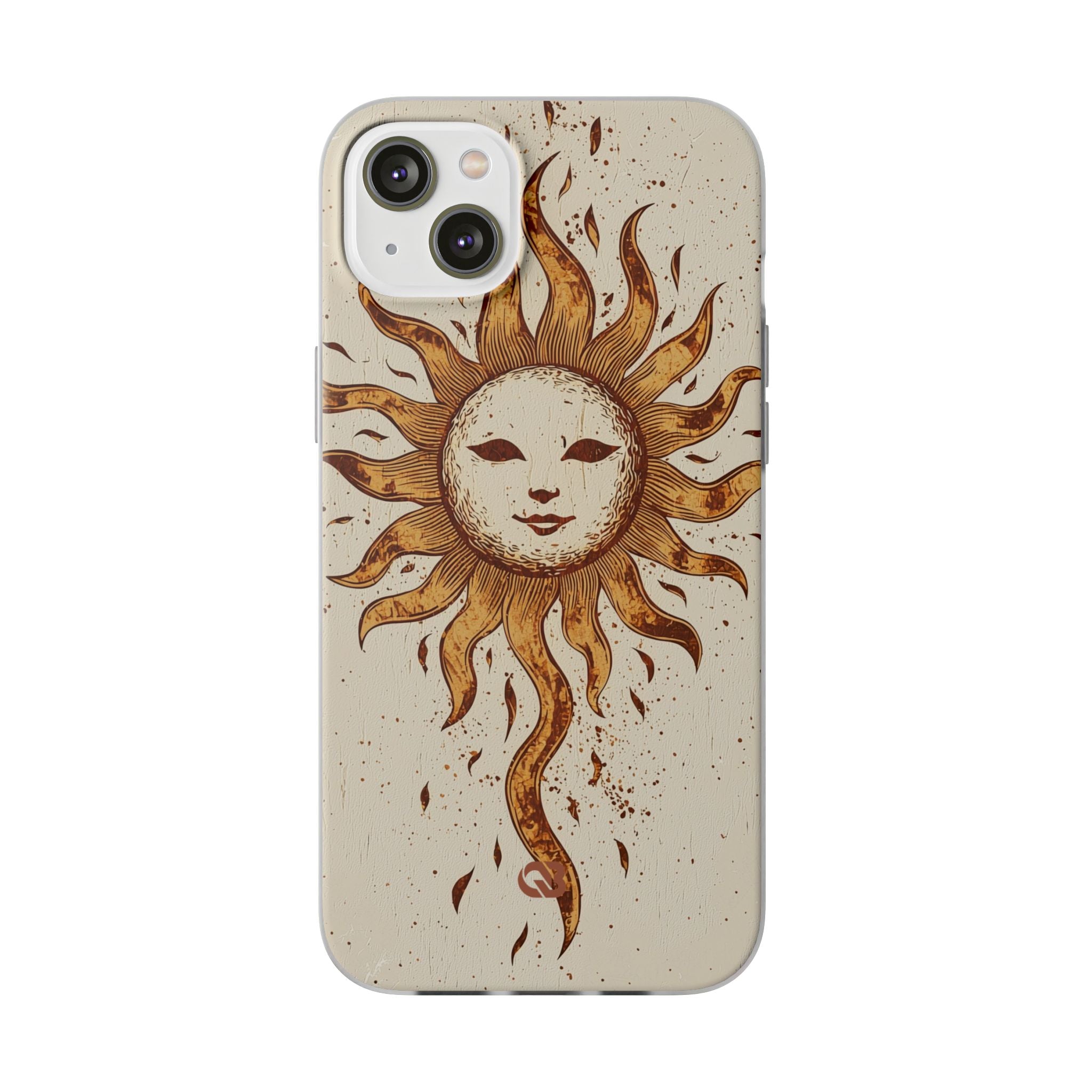 Ρουστίκ Ηλιακή Μάσκα · Soft Θήκη για iPhone