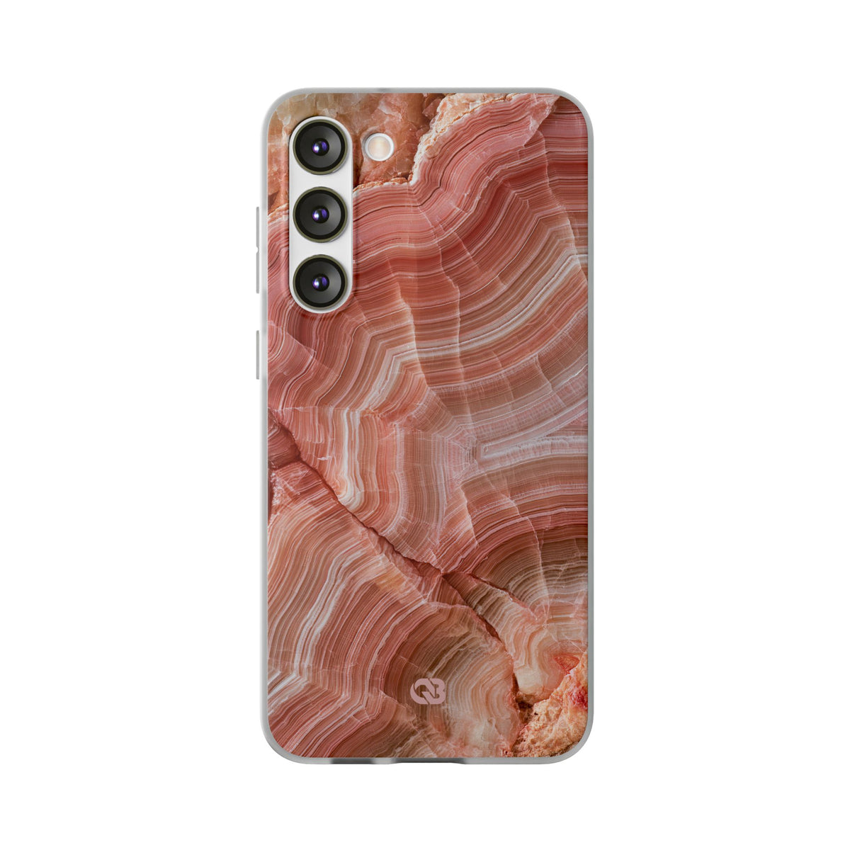 Blushing Rose Strata · Lite Phone Case for Samsung · Pink
