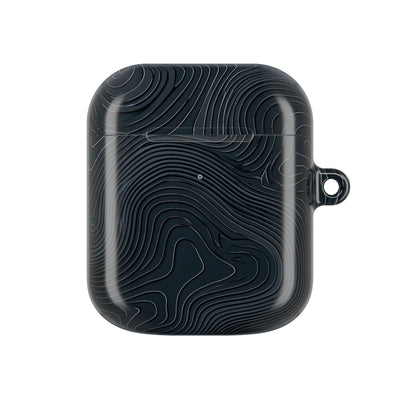 Obsidian Elevation · Hard Case for AirPods & AirPods Pro · Black