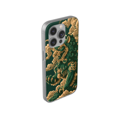 Imperial Guardian Lion · Lite Phone Case for iPhone ·  Green