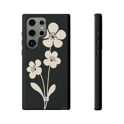 Nordic Blossom · Tough Phone Case for Samsung · Black