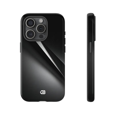 Obsidian Ridge · Tough Phone Case for iPhone · Black