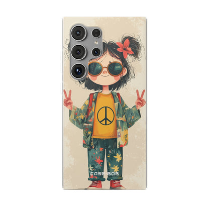 Peace Pigtails Samsung S24 Ultra Case - Soft