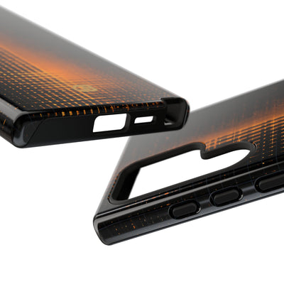 Amber Frequency · Tough Phone Case for Samsung · Orange