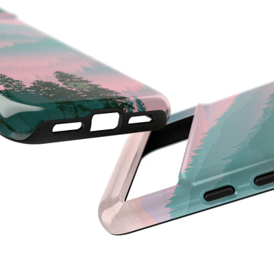 Teal Tough Phone Case for Google Pixel - Alpine Mist Teal