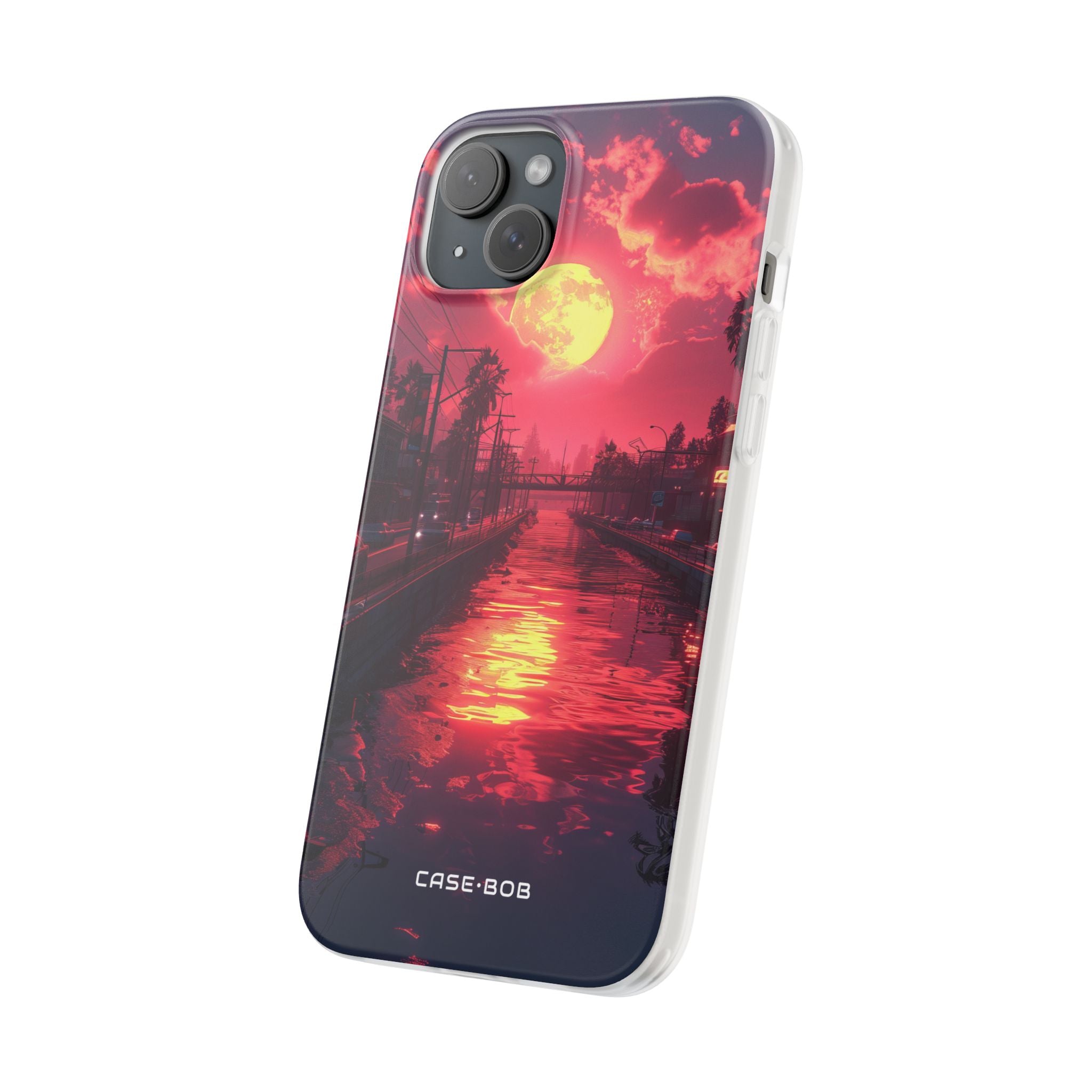 Luminous Moonlight iPhone 15 Plus Cover - Blød