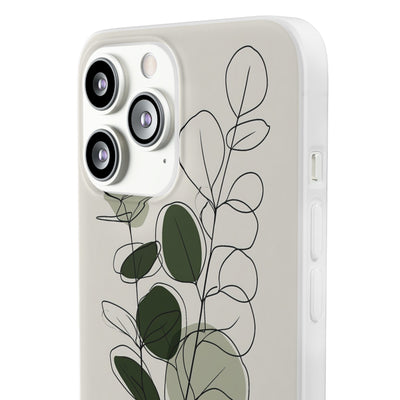 Eucalyptus Foliage Study · Lite Phone Case for iPhone ·  Green