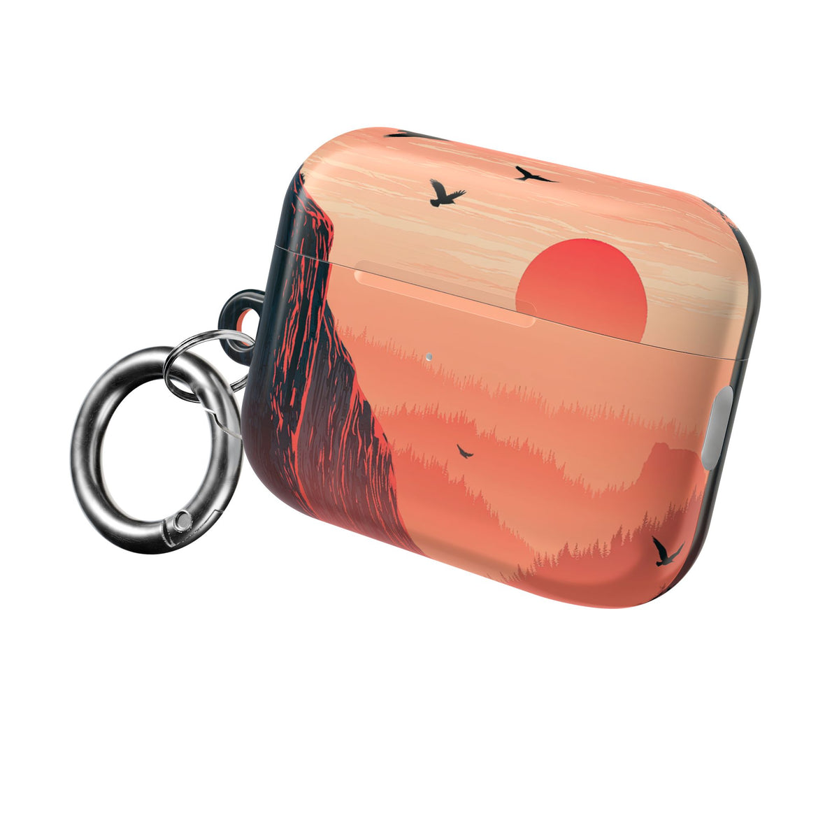 Canyon Dusk · Hard Case for AirPods & AirPods Pro · Orange