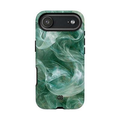 Translucent Aqua Flow · Tough Phone Case for iPhone · Teal