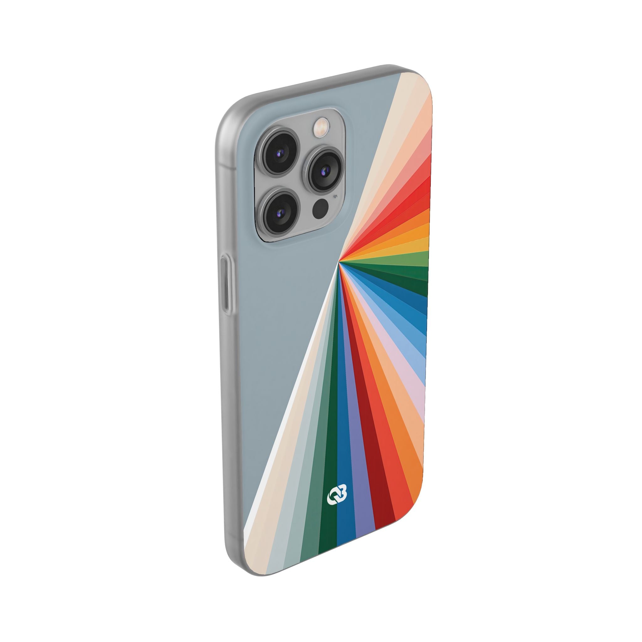 Grey Lite Phone Case for iPhone - Slate Prism Burst