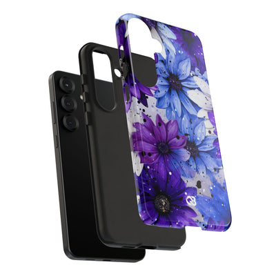 Ink Splatter Blooms · Tough Coque de téléphone pour Samsung
