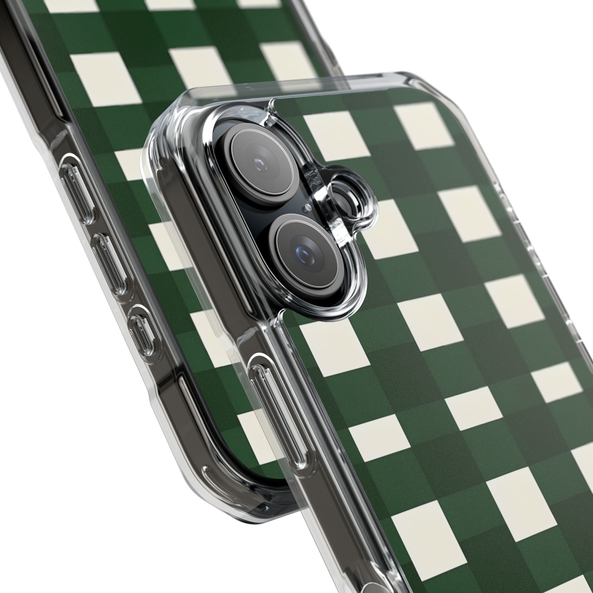 Hunter Green Rutig · Impact Mobilskal för iPhone · Magsafe