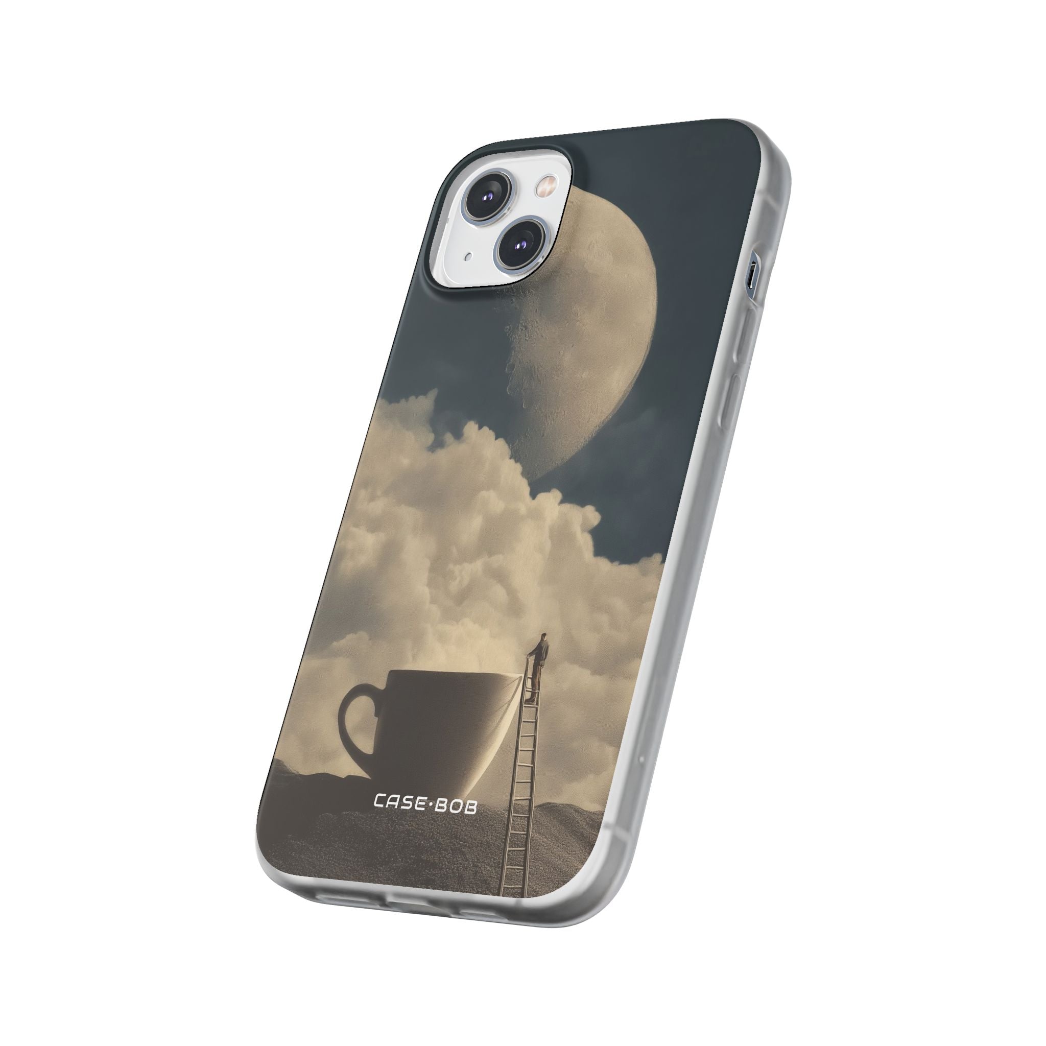 Moonlit Cup iPhone 14 Plus Case - Soft