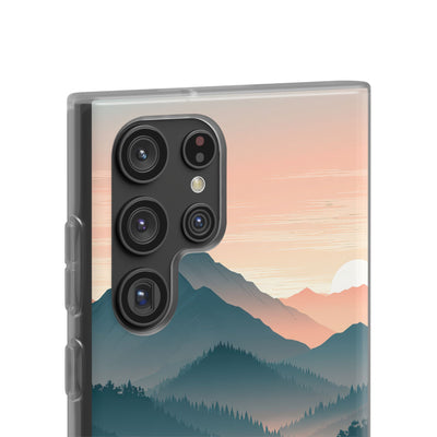 Teal Lite Phone Case for Samsung - Alpine Teal Horizon